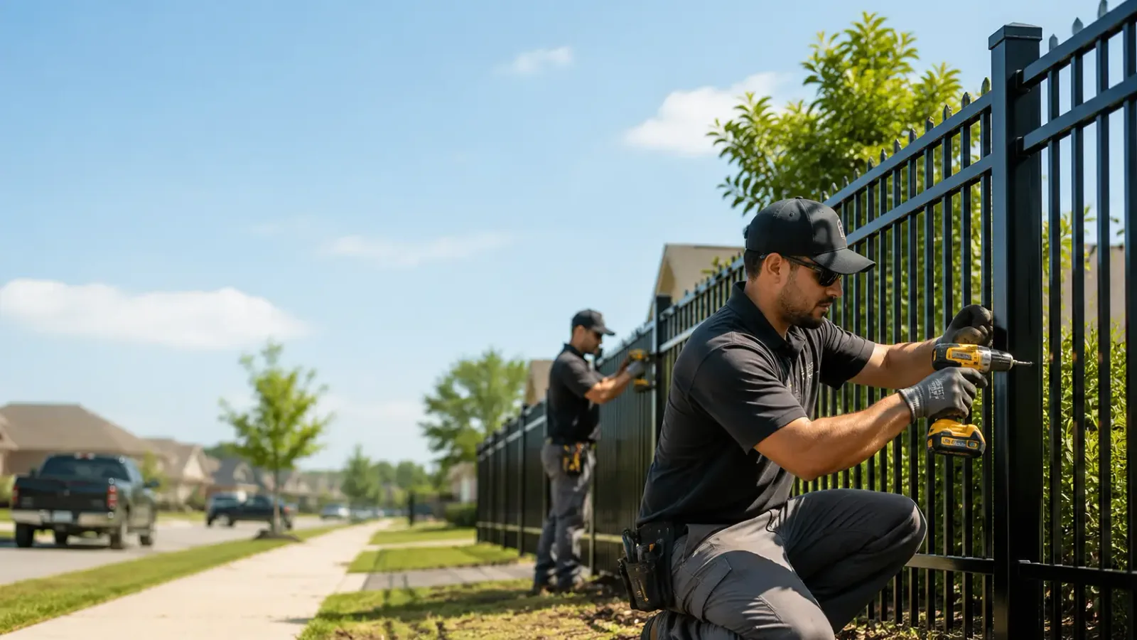 Metal Fence Installation in Roderfield, WV